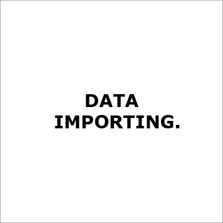 Data importing.