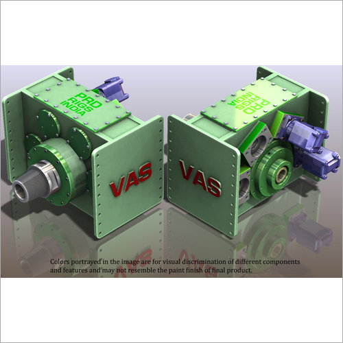 रोटरी हेड गियरबॉक्स यूनिट 4MOTOR-4SBB190