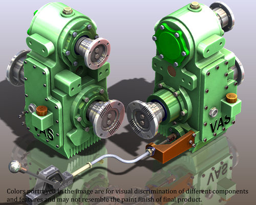 वास-डीएलपी-वी6 सिंगल हाउसिंग-मैकेनिकल-8700NM-B55