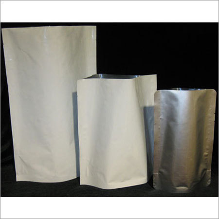 Stand-Up Pouches - White Color, All Sizes Available | Versatile Pouch Design for Convenient Packaging and Storage