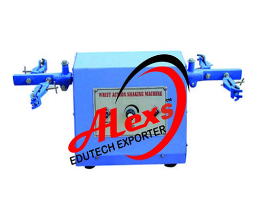 Shaking Machine Wrist Action - Metal, 100-1000 ml Flask Capacity | 80-280 Oscillations/Minute, 4-12 Flasks, Optional 0-60 Minute Timer