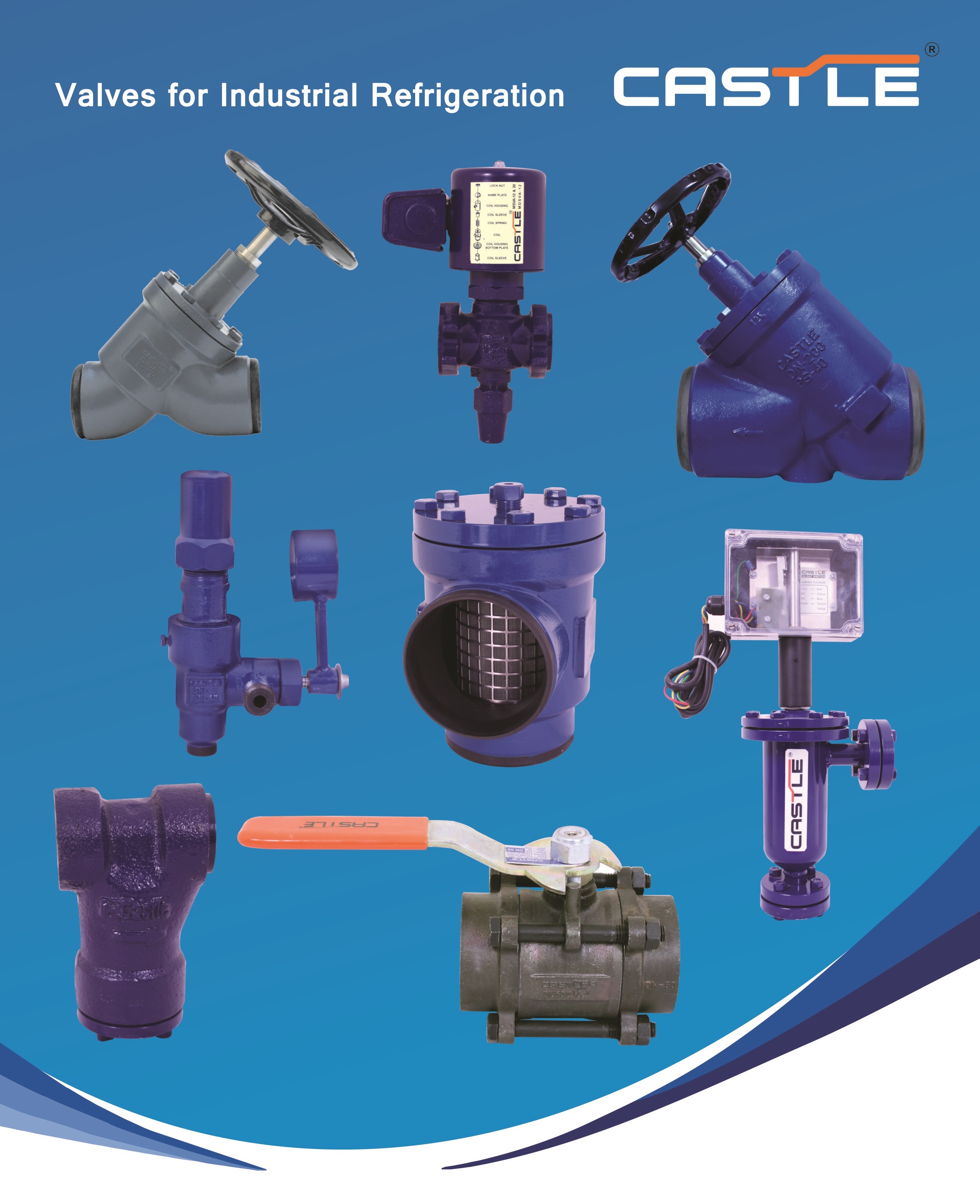 Weld Inline Valves For Ammonia Refrigeration