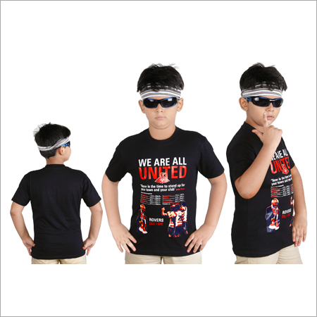 काले बच्चों की टी शर्ट