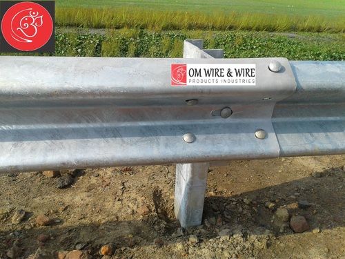 W Beam Highway Crash Barrier - Material: Steel