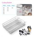 Stainless Steel Cutlery Basket