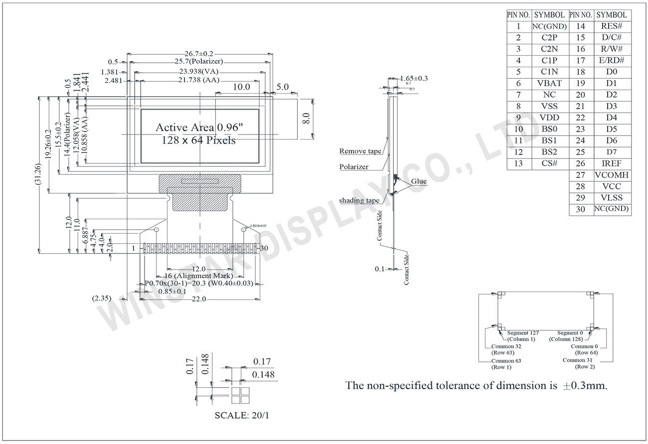 Oled Display Wearable Device