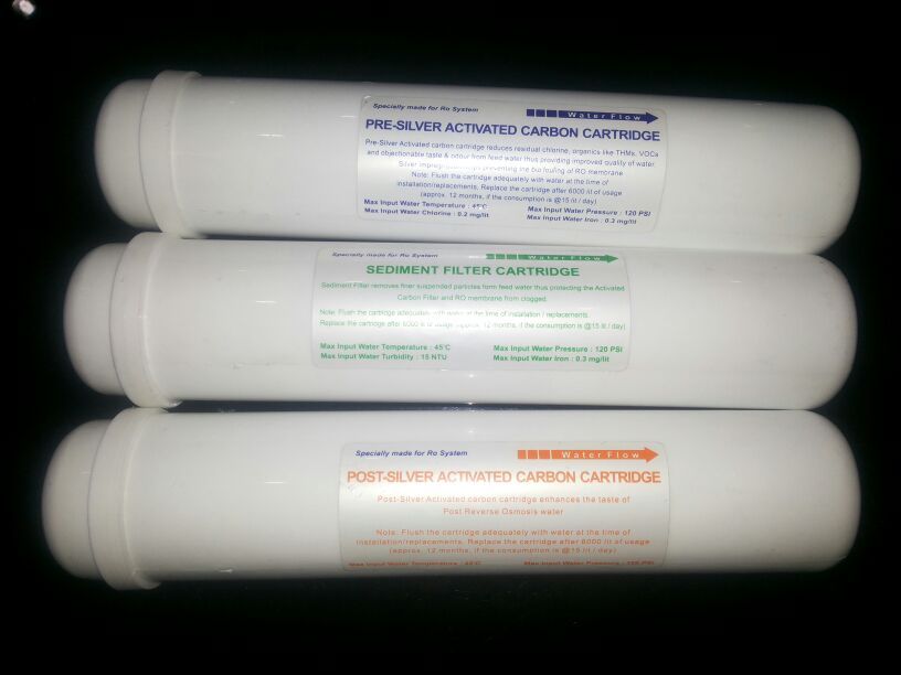 Inline Sediment Carbon Filters