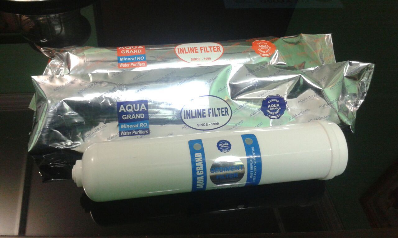 Inline Sediment Carbon Filters