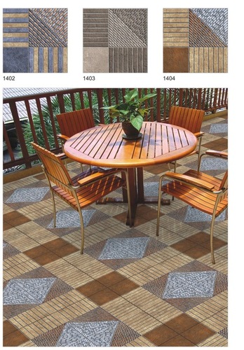 भारत में देहाती फ़्लोर टाइल्स