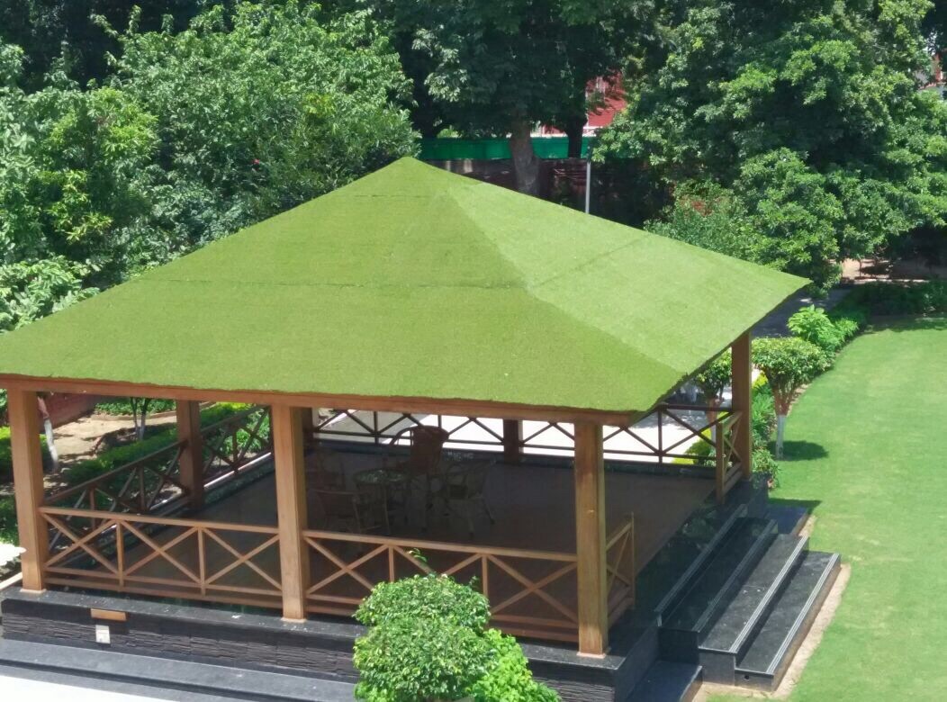 Artificial Grass Installation-cm House- Chandigarh