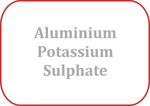 Aluminium Potassium Sulphate