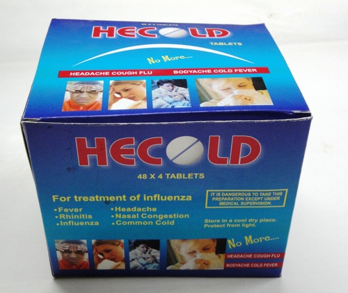 Anti Cold Tablets - Hecold Strong