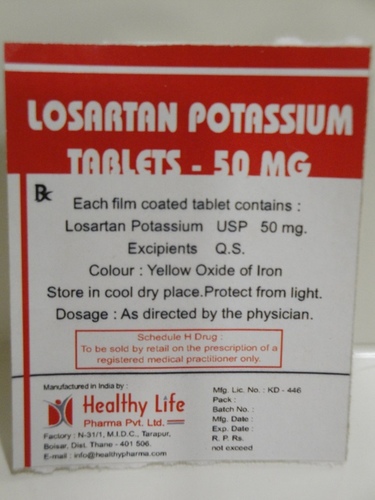 Losartan Potassium Tablet IP