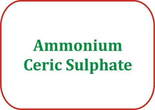 Ammonium Ceric Sulphate