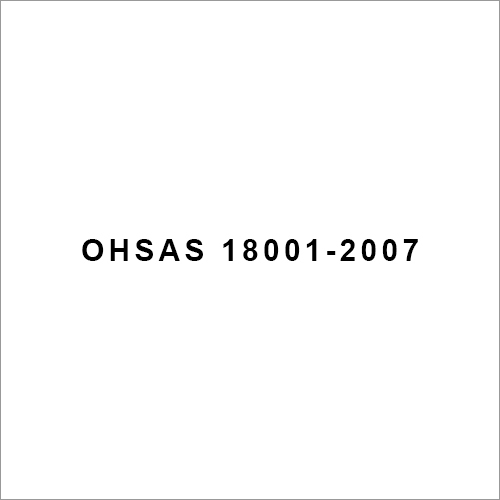 Ohsas 18001-2007
