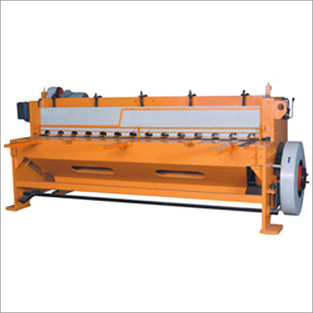 Mechanical Shearing Machine - Steel, Hydraulic Type, Semi-automatic | Yellow Color, Plc Control System, Cnc Capable