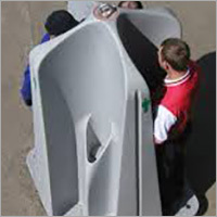 Gray Waterless Urinals