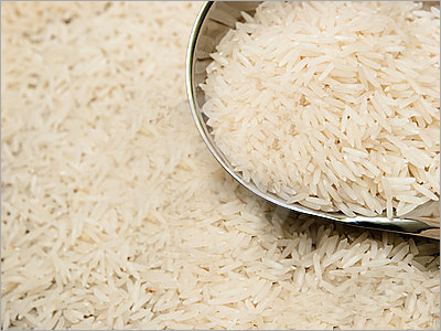 कच्चा बासमती चावल