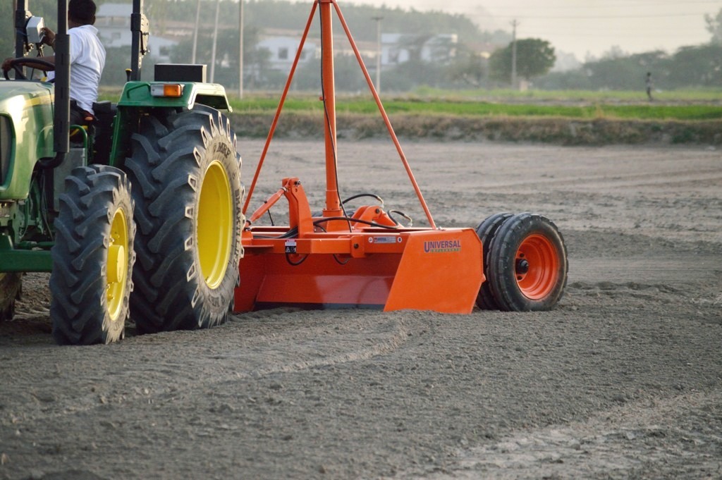 Laser Guided Land Leveller