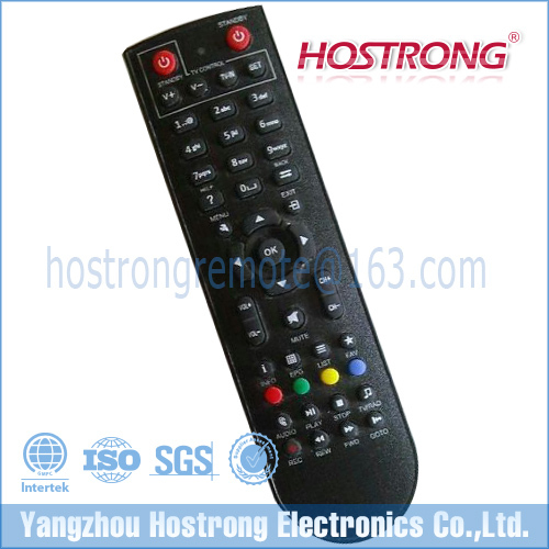 काला सेट टॉप बॉक्स रिमोट कंट्रोल