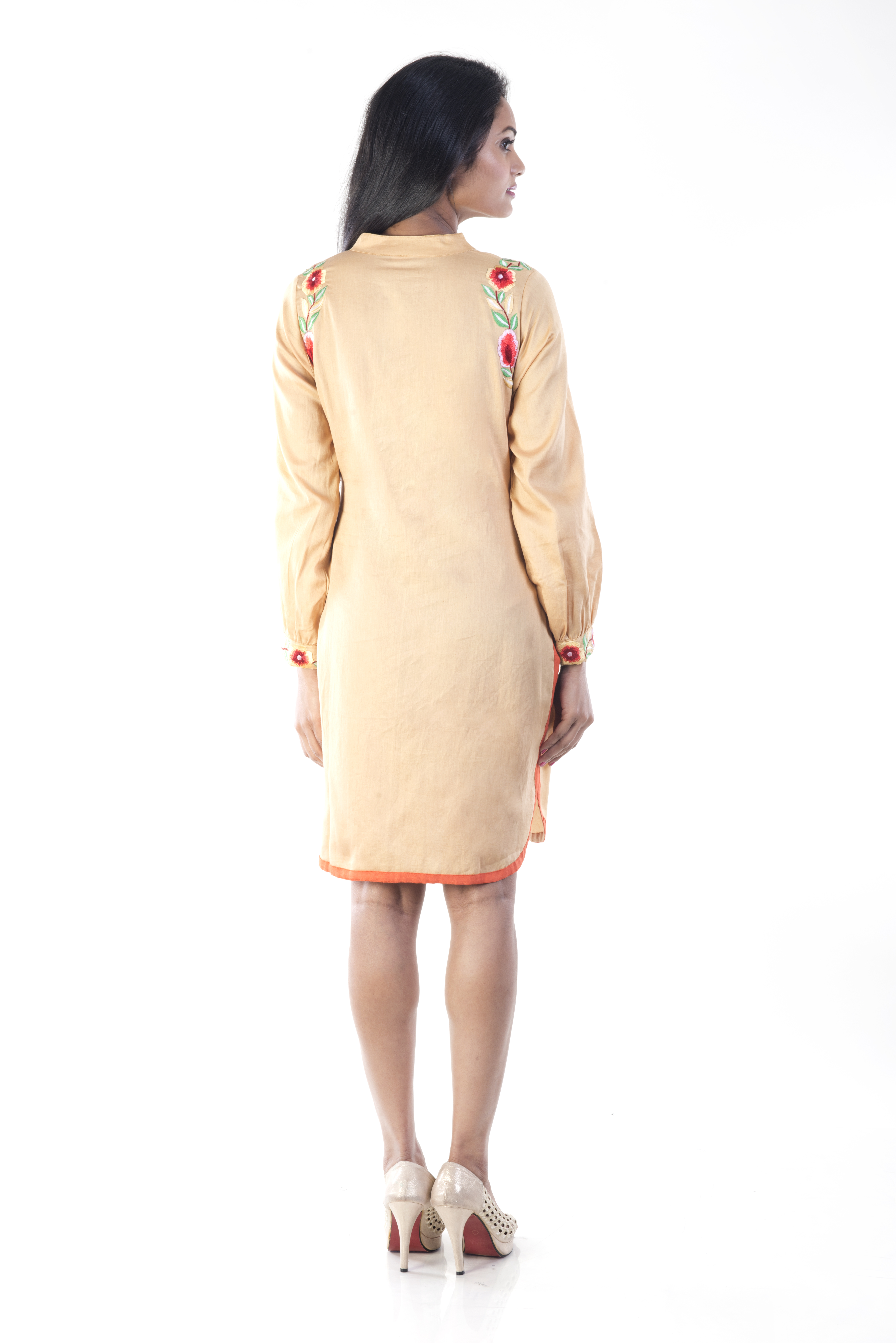 Floral Embroidery Kurti