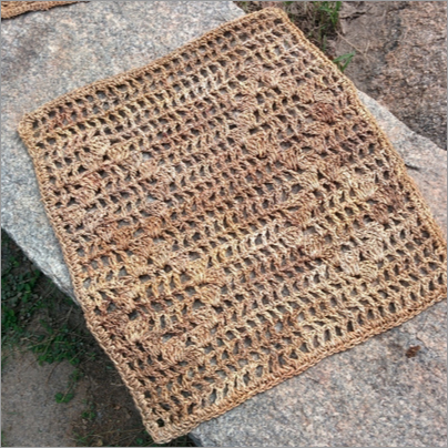 केले के फाइबर की टेबल मैट