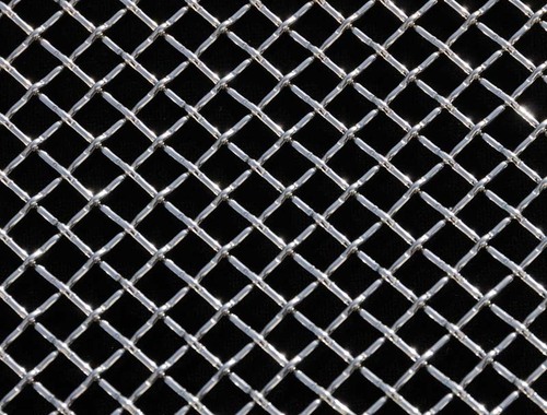 Aluminium Wire Mesh - Wire Diameter 1.5-5mm, Silver Steel Wire Mesh with Square Holes and Coated Finish 
