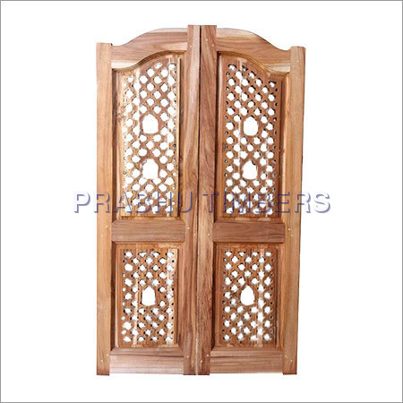 टेक लकड़ी का मंदिर का दरवाजा