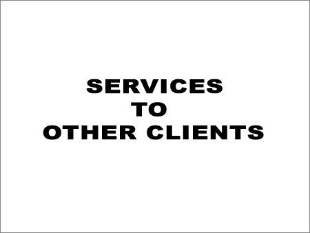 अन्य ग्राहकों के लिए सेवाएँ
