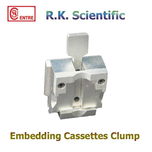 Embedding Cassette Clamp - Stainless Steel, 28.5 x 41 x 6.7 mm | Tissue Specimen Clamp for Microtome, Paraffin Block Clamp, Stringently Examined