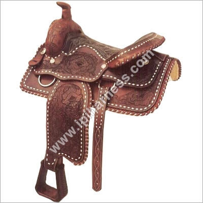 वेस्टर्न लेदर सैडल