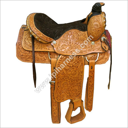 वेस्टर्न डिज़ाइनर घोड़े की saddle