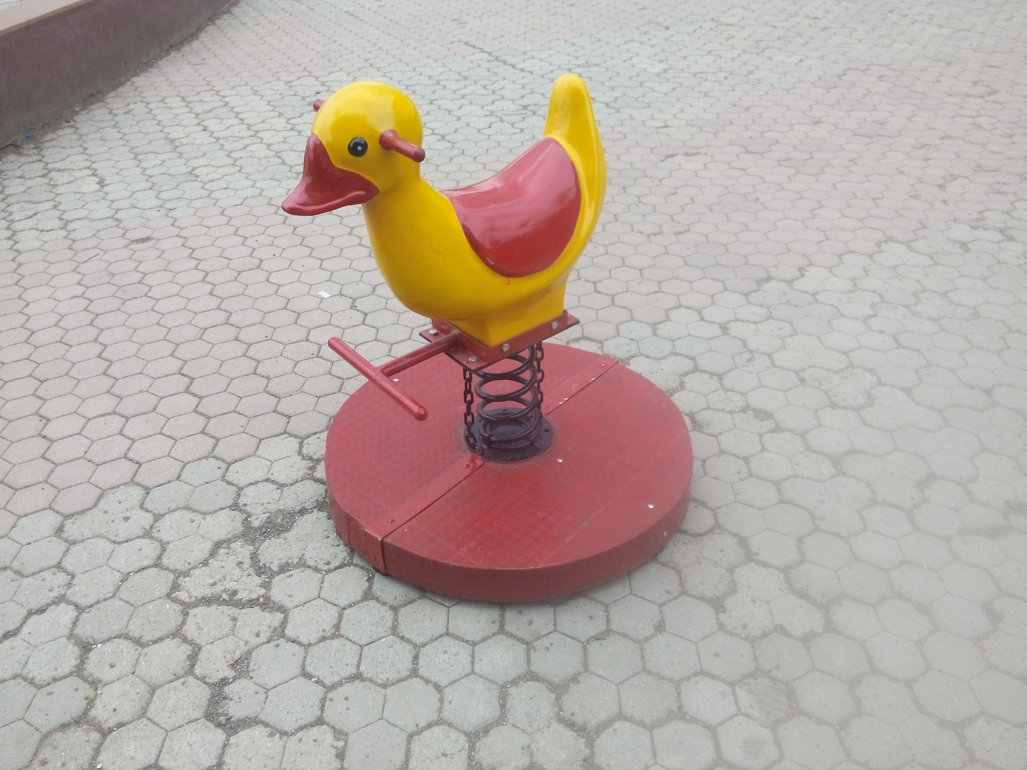Spring Rider With Platform (B)