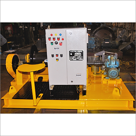 Electric Winch - Single/Double Drum, 1-25 Ton Capacity, Electric/Manual Brake, VFD Optional | Robust Design, Easy to Operate, High Performance