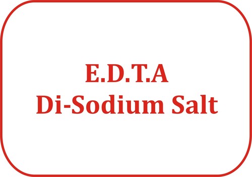 Edta Di-सोडियम नमक
