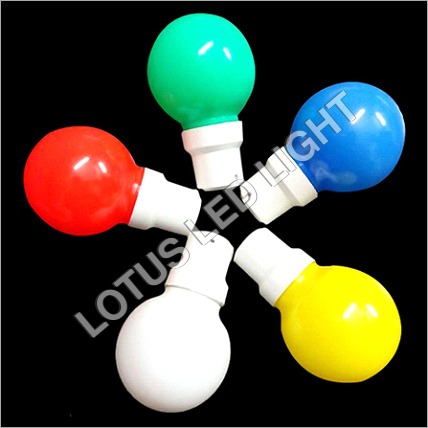Led Night Lamp - Plastic, 4cm Diameter, White Blue Green Red Yellow, E14 Base, 3W 12V, Energy Efficient, Long Lifespan, Bright Light