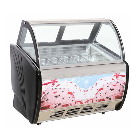 Ice Cream Display counter with Storage