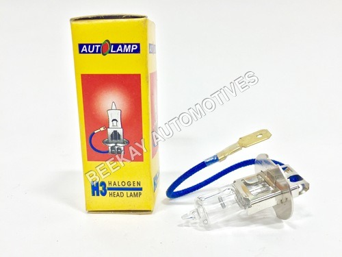 Halogen Lamp - Aluminium Material, 12-24 Volt Voltage | White Color for Vehicles