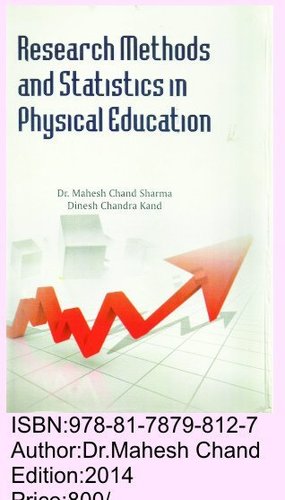 Reseacrch Methods And Statistics in Physical Edu.