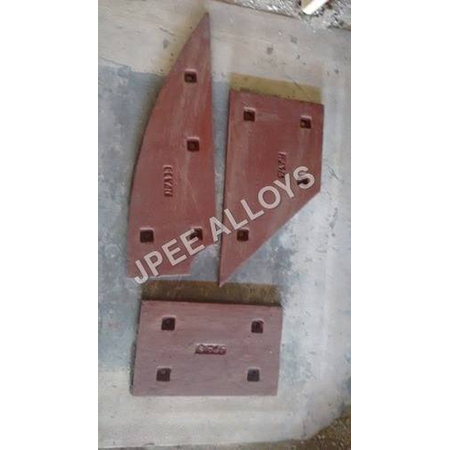 M-Sand Machine Side Plates - Steel Red Paint Finish | Durable, High-Quality Material, Rust-Resistant