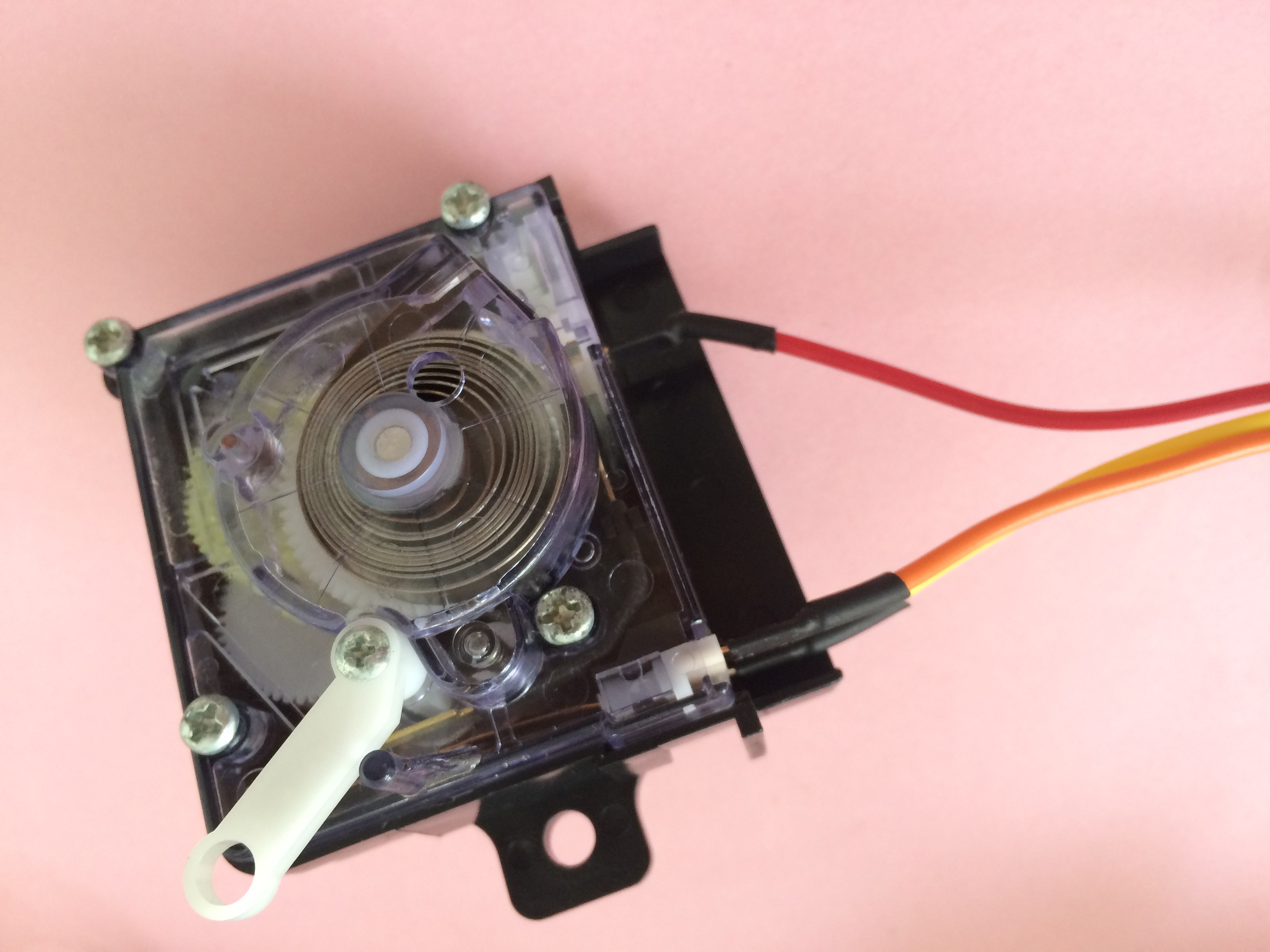 Inserting Disk Washing Timer Three Wires