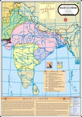 Mauryan Empire Maps