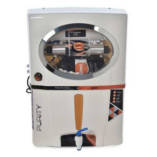 Ro+uv+uf Water Purifier - Plastic Build, 12l Storage Capacity | 8 Stage Purification, Wall Mounted, Solenoid Valve, 220v Power