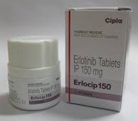 ERLOCIP 150MG ERLOTINIB HYDROCHLORIDE TABLETS - 150 Mg Strength, Pack of 30 Tablets | Prescription Drug for Medical Guidance
