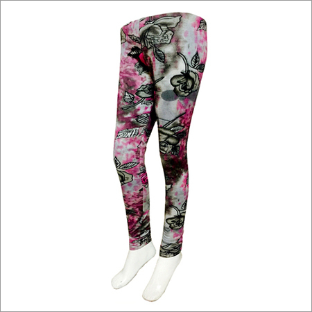 गुलाबी लाल लेगिंग