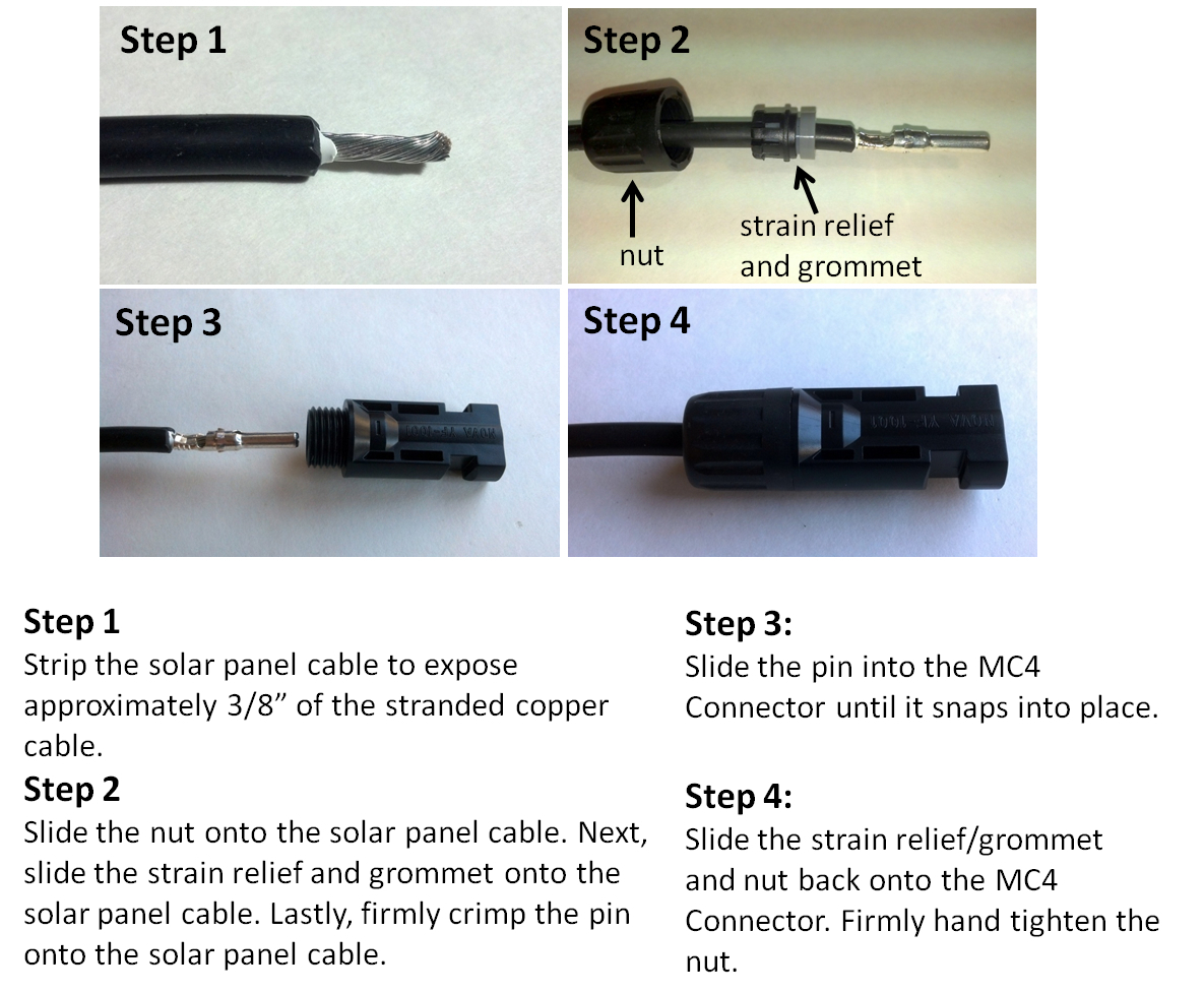 Solar Mc4 Connectors