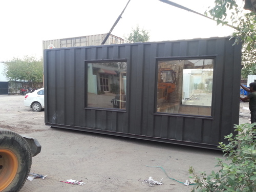 Portable Office Containers - Steel, Various Dimensions | High Safety Standards, Double Glazed Windows, Security Doors, Pre-wired Electrical, Vinyl Flooring, Optional Insulation