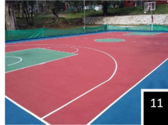Outdoor Basketball Court - Durable Polypropylene Surface | Weather-Resistant Design, Non-Slip Texture, Easy Installation