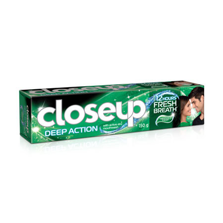 Closeup Toothpaste