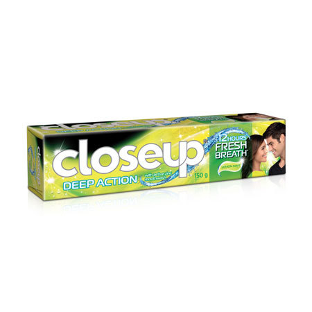 Closeup Toothpaste